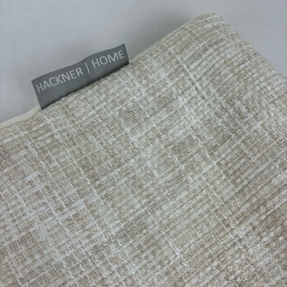 Hackner/Home grass cloth look accent pillow cover